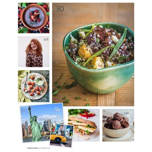 Vegan Living UK magazine Lifestyle Retired Back Issue 22 SEPTEMBER 2018 NEW - Picture 4 of 9